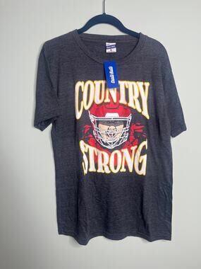 Charlie Hustle Kansas City Chiefs  Creed Humphrey Country Strong Tee Medium
